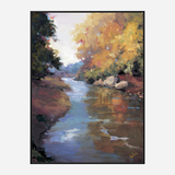 Mountain Stream Artist Enhanced Canvas Print by John Beard Collection - product image 5 for Resin Society