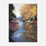 Mountain Stream Artist Enhanced Canvas Print by John Beard Collection - product image 6 for Resin Society