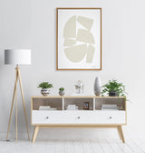 Sylvie Constructed I Neutral Framed Canvas by kateandlaurel - product image 10 for Resin Society