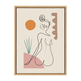 Sylvie Sunset Framed Canvas by kateandlaurel - product image 19 for Resin Society