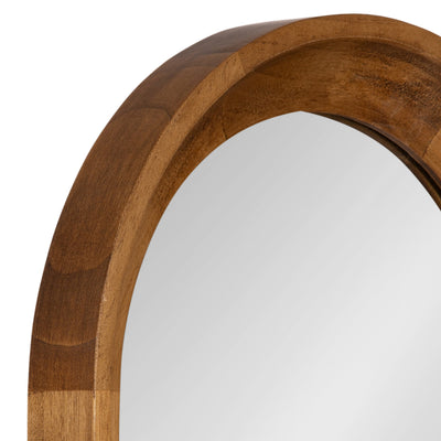 Hatherleigh Arch Wood Wall Mirror