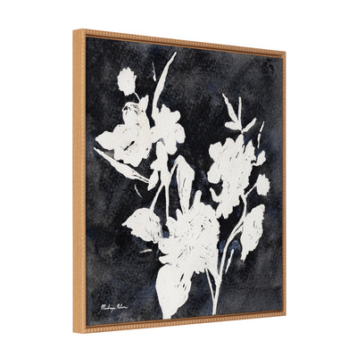 Sylvie Beaded Wildflowers Framed Canvas by Mackenzie Nelson