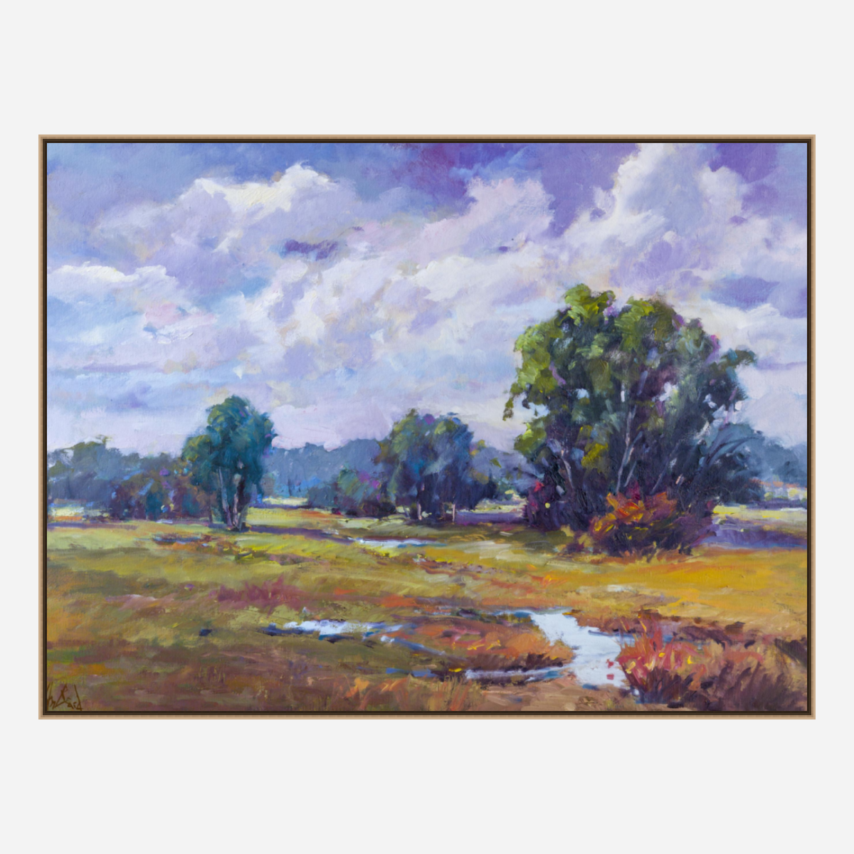 Murrells Inlet Artist Enhanced Canvas Print by John Beard Collection - product image 8 for Resin Society