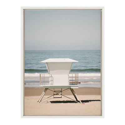 Sylvie Surf Shack Framed Canvas by kateandlaurel - product image 2 for Resin Society