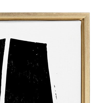 Sylvie Colliding Shapes Framed Canvas by kateandlaurel - product image 11 for Resin Society