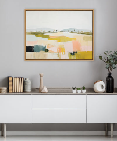Sylvie Quaint Vista I Framed Canvas by Amy Lighthall