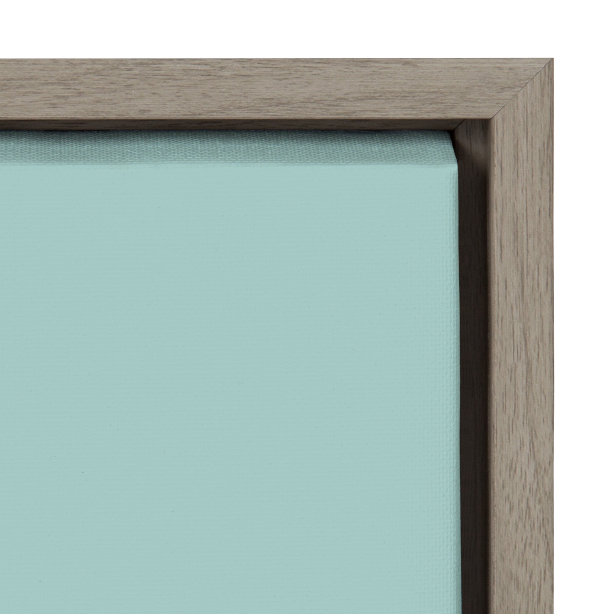 Sylvie Relax in Pale Teal Framed Canvas by kateandlaurel - product image 3 for Resin Society