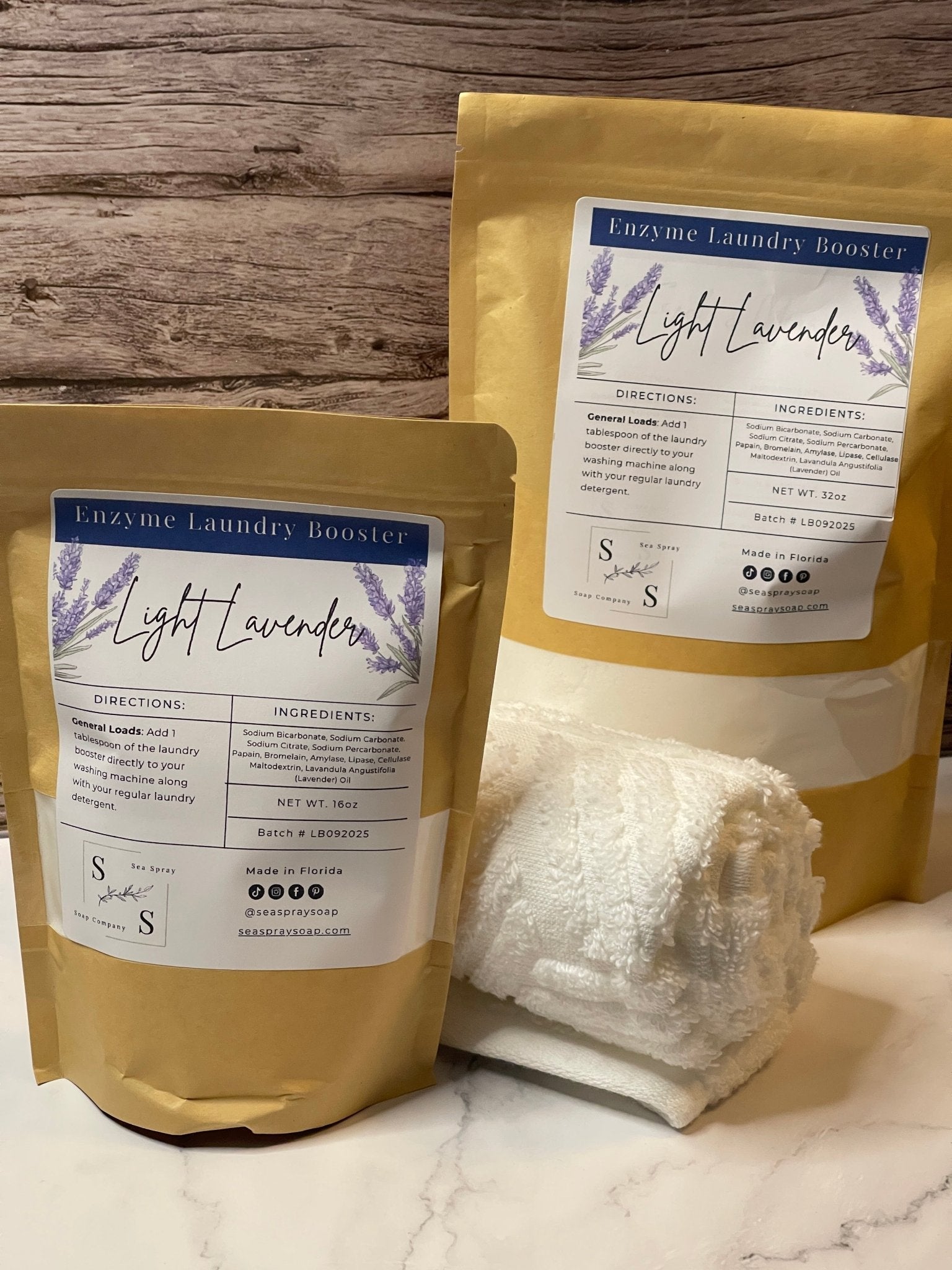 Natural Enzyme Laundry Booster by Sea Spray Soap - product image 4 for Resin Society