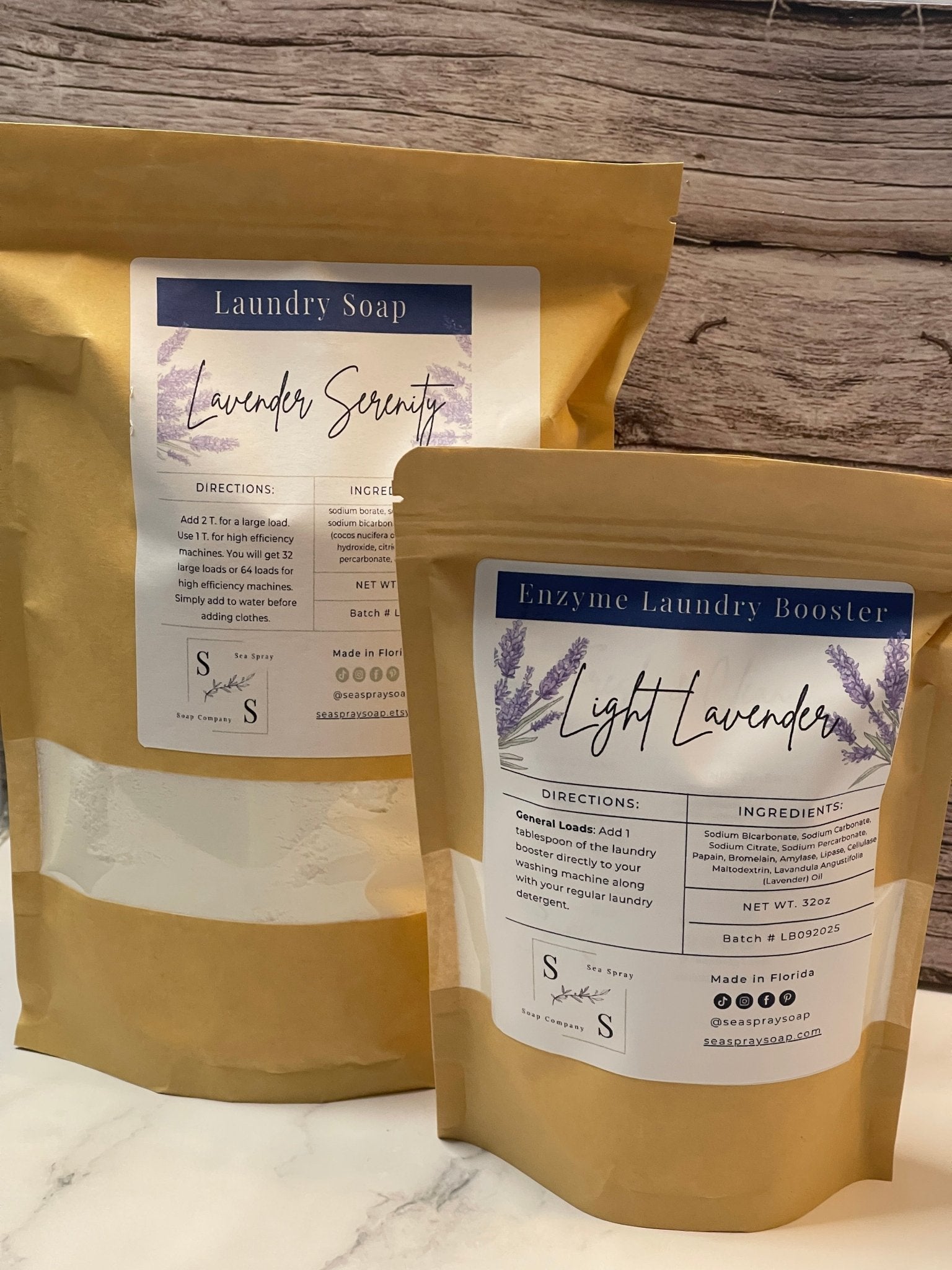 Natural Enzyme Laundry Booster by Sea Spray Soap - product image 8 for Resin Society