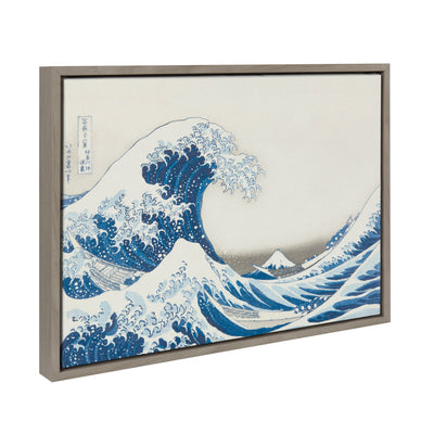 Sylvie Katsushika Hokusai Under the Wave off Kanagawa aka The Great by kateandlaurel - main product image for Resin Society