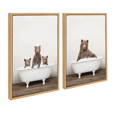 Sylvie Three Bears Rustic Bubble Bath and Bear Rustic Bubble Bath by kateandlaurel - product image 7 for Resin Society