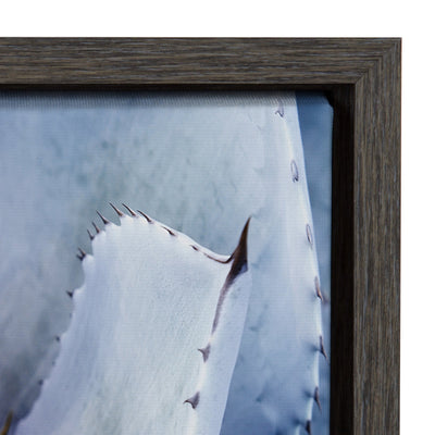 Sylvie Violet Cactus Framed Canvas by Amy Peterson by kateandlaurel - product image 3 for Resin Society
