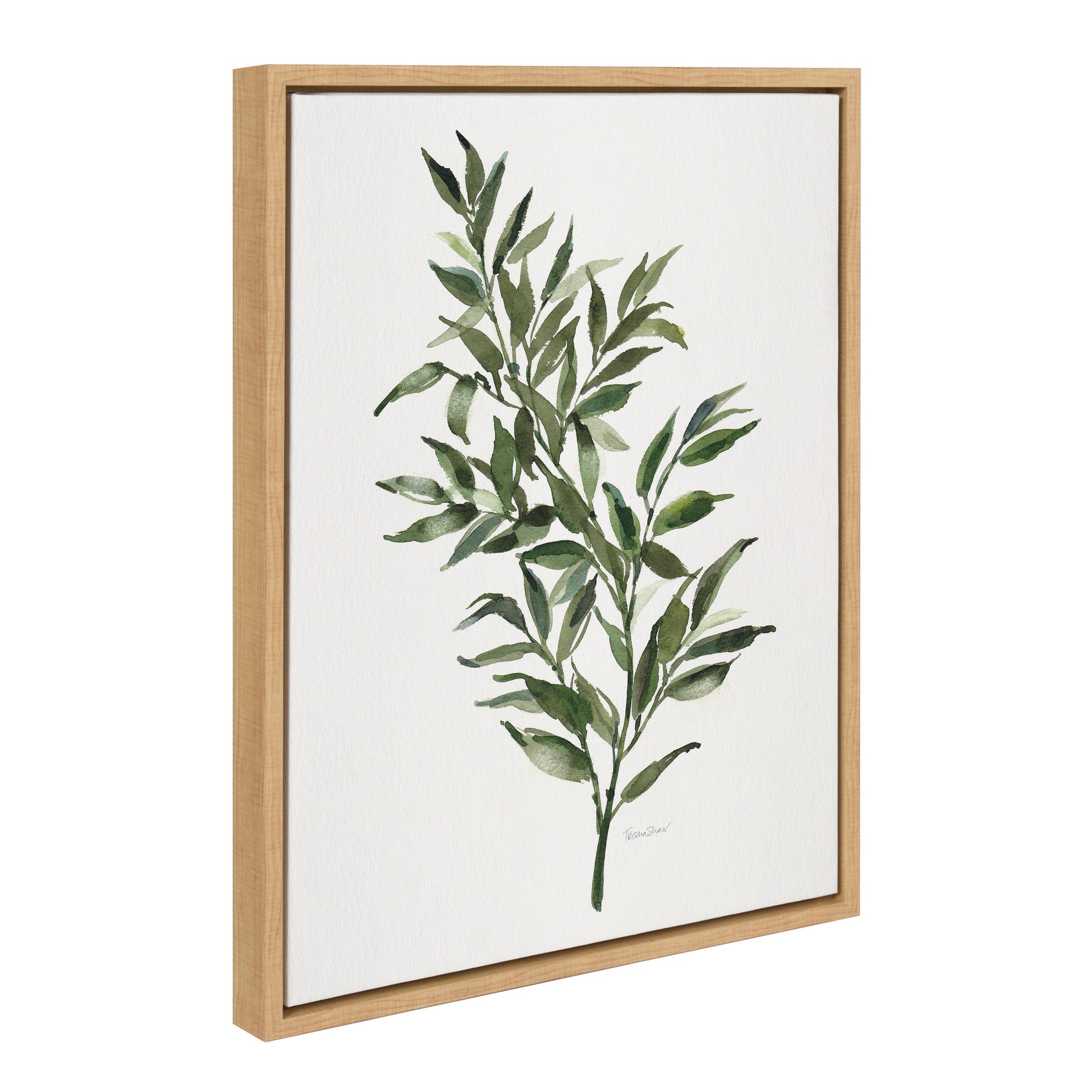 Sylvie Ruscus Framed Canvas by kateandlaurel - main product image for Resin Society