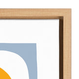 Sylvie The Shapes of Nature Framed Canvas by kateandlaurel - product image 3 for Resin Society
