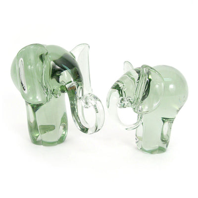 Recycled Glass Elephant by Mbare Ltd - main product image for Resin Society