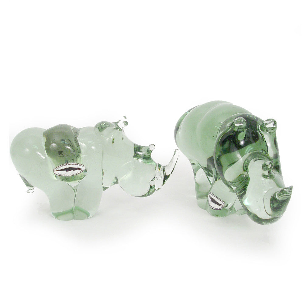 Recycled Glass Rhino by Mbare Ltd - product image 2 for Resin Society