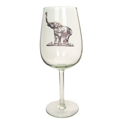 Recycled Glass Pewter Animal Wine Glass by Mbare Ltd - product image 4 for Resin Society