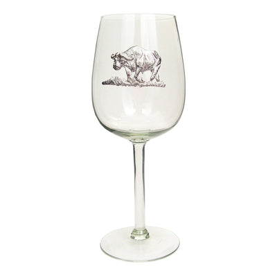 Recycled Glass Pewter Animal Wine Glass by Mbare Ltd - product image 3 for Resin Society