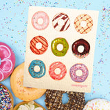 Nine Donuts Swedish dishcloth by sweetgum home, LLC - main product image for Resin Society