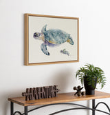 Sylvie Swim Along with Me Framed Canvas by Cathy Zhang by kateandlaurel - product image 7 for Resin Society