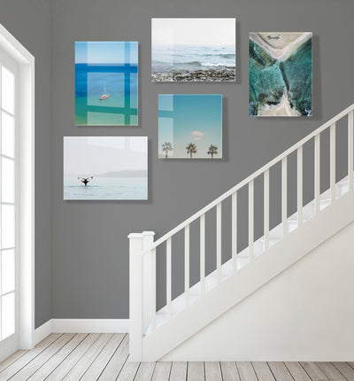 Waving Floating Acrylic Art by kateandlaurel - product image 7 for Resin Society