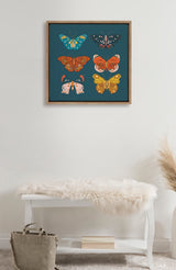 Sylvie Free Wings Framed Canvas by kateandlaurel - product image 10 for Resin Society