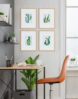 Liev Succulent Framed Print Art Set by kateandlaurel - product image 7 for Resin Society
