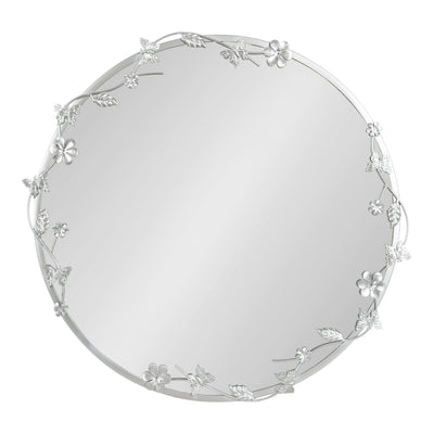 Rosella Floral Wall Mirror Metal