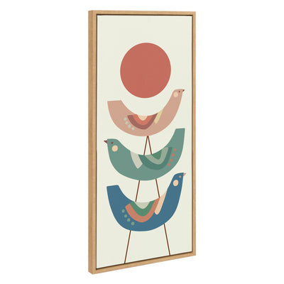 Sylvie Under the Sun Framed Canvas by kateandlaurel - product image 2 for Resin Society
