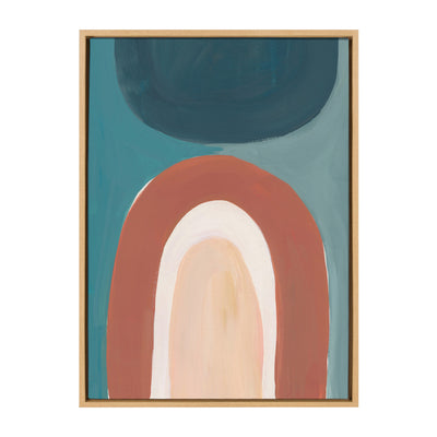 Sylvie Teotitlan Valley Study 1 Framed Canvas by kateandlaurel - product image 6 for Resin Society