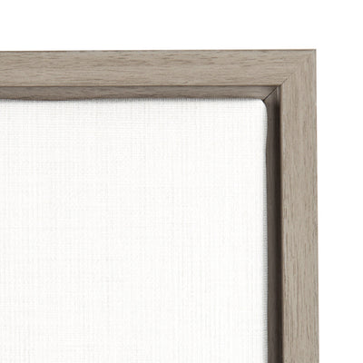 Sylvie Kitty Framed Canvas by Simon Te of Tai Prints by kateandlaurel - product image 3 for Resin Society