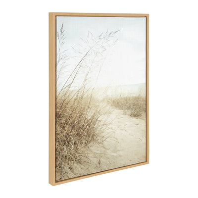 Sylvie Beach Grasses Framed Canvas by kateandlaurel - product image 11 for Resin Society