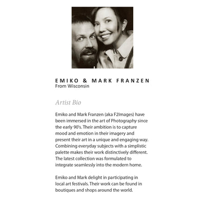 Sylvie Salutation Framed Canvas by Emiko and Mark Franzen of F2Images