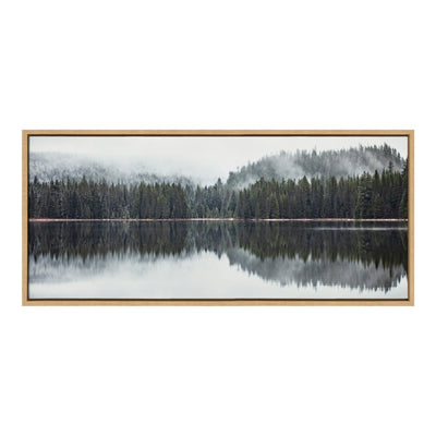 Sylvie Still Reflection Framed Canvas by kateandlaurel - product image 7 for Resin Society