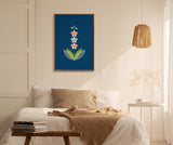 Sylvie Orchid Framed Canvas by kateandlaurel - product image 4 for Resin Society