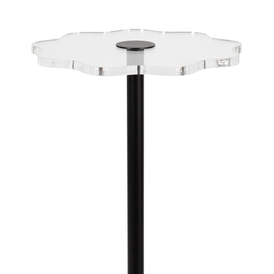 Acari Scalloped Drink Table