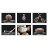 Sylvie Vintage Basketball Framed Canvas by kateandlaurel - product image 6 for Resin Society