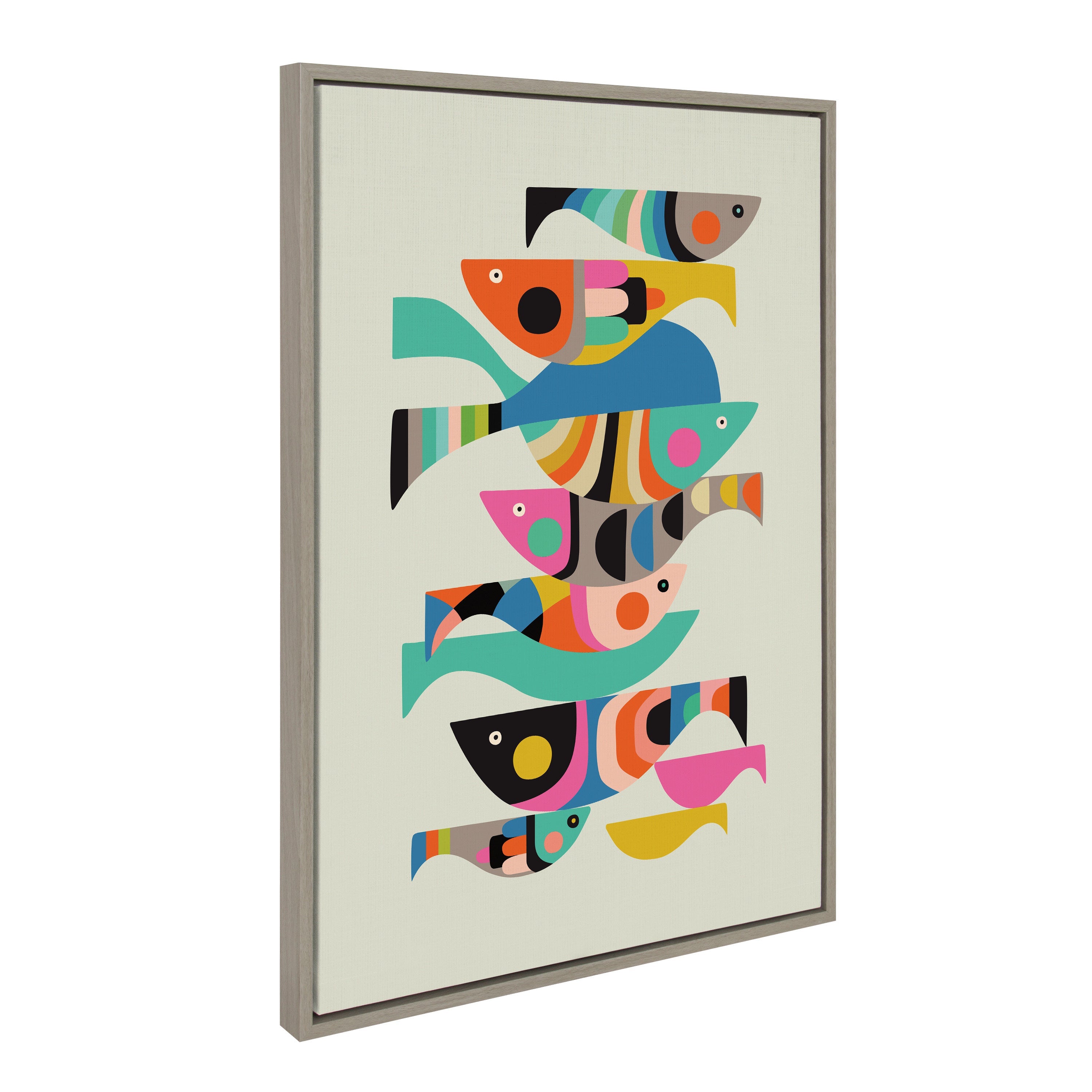 Sylvie Under the Sea Framed Canvas by kateandlaurel - product image 11 for Resin Society