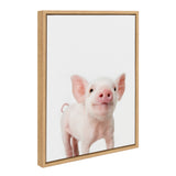 Sylvie Animal Studio Piglet Framed Canvas by kateandlaurel - product image 9 for Resin Society