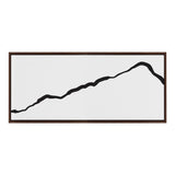 Sylvie Elevated Abstract Minimalist Mountain Landscape Framed Canvas by kateandlaurel - product image 20 for Resin Society