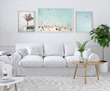 Sylvie Turquoise Beach from Above 2 by kateandlaurel - product image 6 for Resin Society