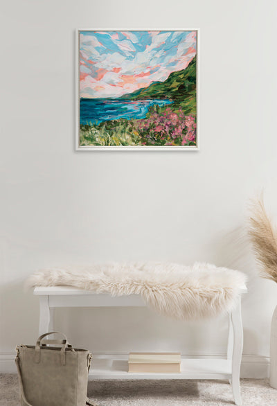Sylvie Virgin Islands Framed Canvas by Emily Kenney by kateandlaurel - product image 4 for Resin Society