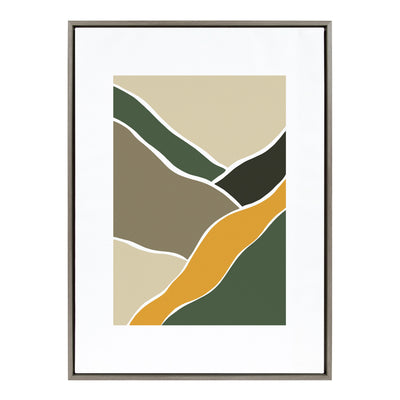 Sylvie Fields of Sun 3 Framed Canvas by kateandlaurel - product image 9 for Resin Society