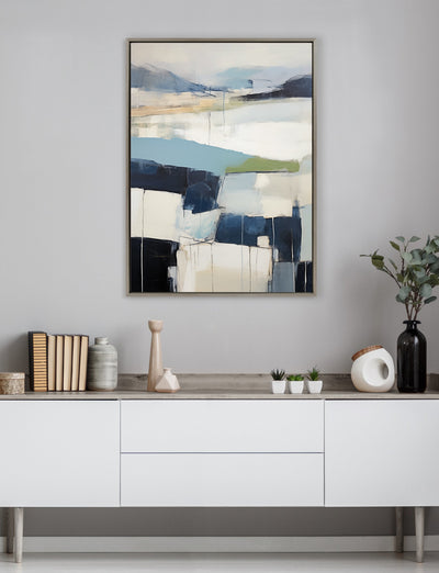 Sylvie Skyline I Framed Canvas by Amy Lighthall