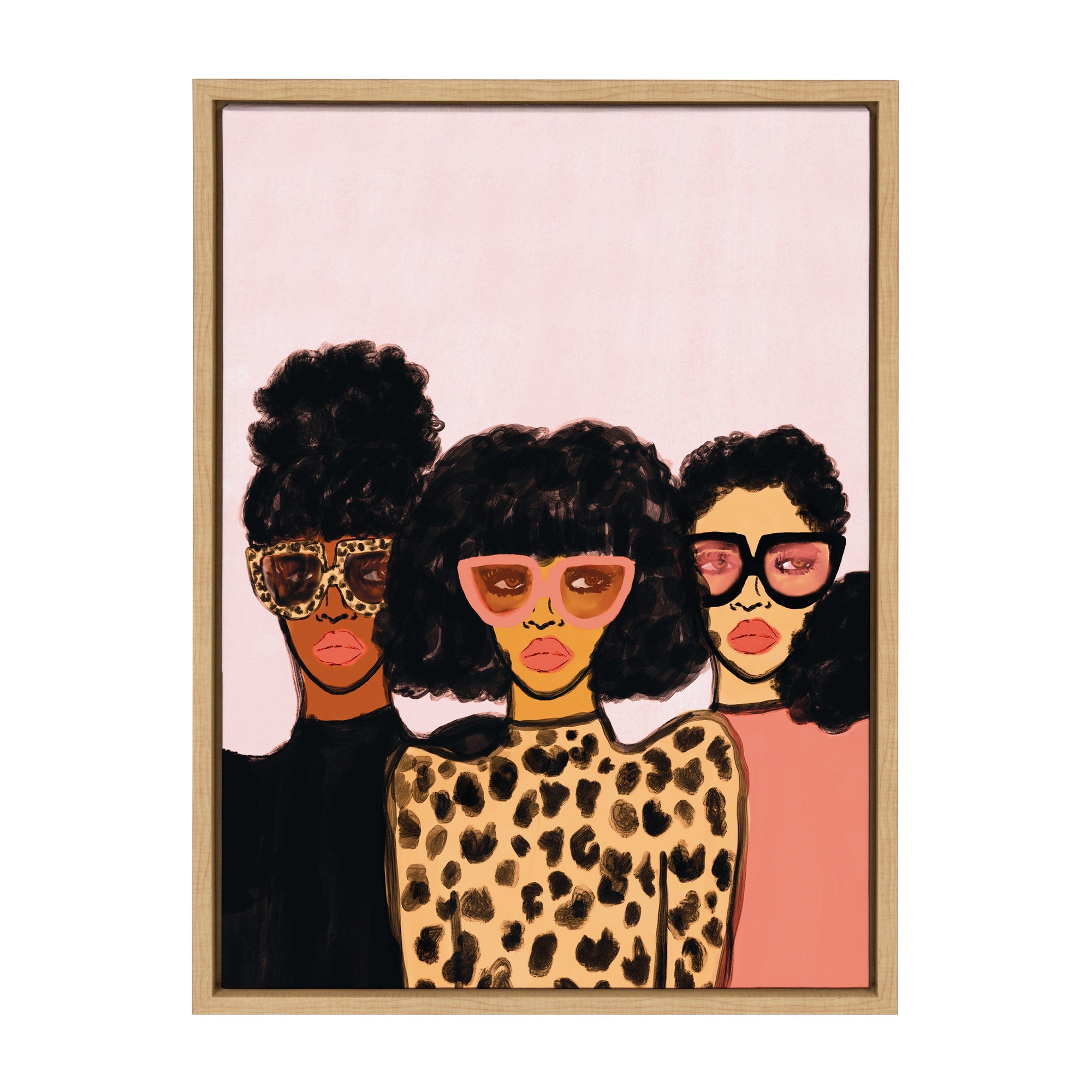 Sylvie Shade Squad Framed Canvas by kateandlaurel - product image 9 for Resin Society