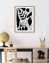 Sylvie Nature in the Abstract Framed Canvas by kateandlaurel - product image 7 for Resin Society