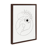 Sylvie Morning Coffee Hug Framed Canvas by kateandlaurel - product image 7 for Resin Society