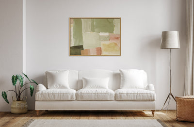 Sylvie United Colors III Framed Canvas by Amy Lighthall