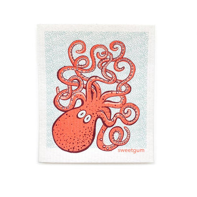 Octopus Swedish Dishcloth by sweetgum home, LLC - main product image for Resin Society
