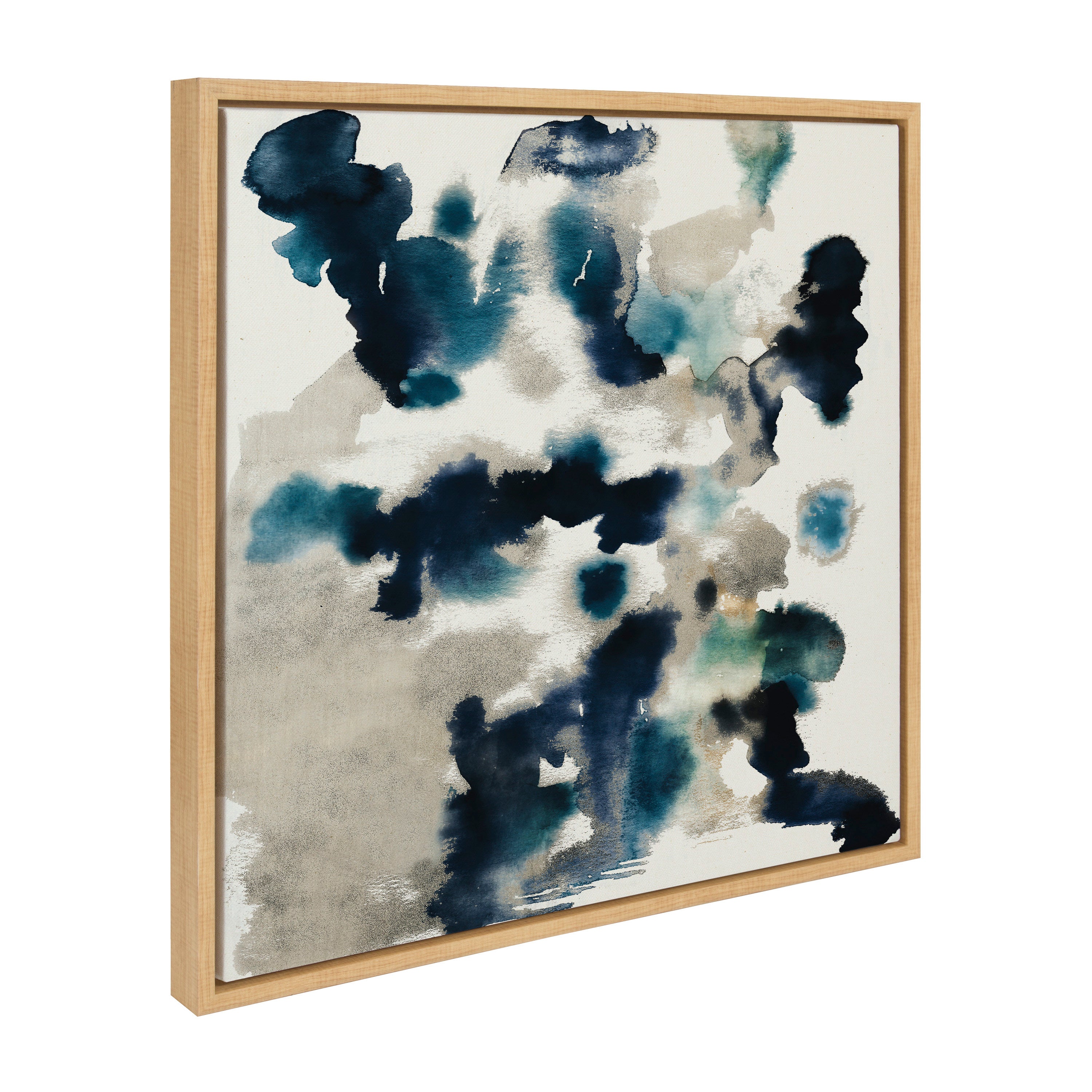 Sylvie Gilded Watercolor Framed Canvas by kateandlaurel - product image 19 for Resin Society